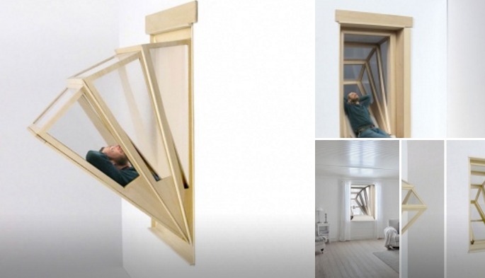 Mazas istabas risinājums: balkonveidīgs logs