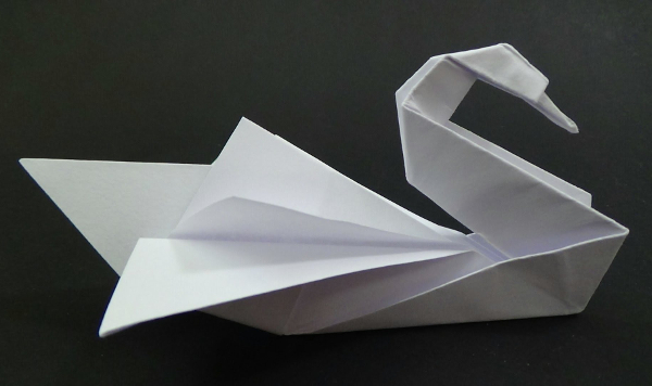 Uzloci pats savu Origami gulbīti!