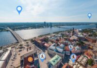 Startējusi interaktīva instalācija – Virtuālie skatu torņi Rīgas parkos