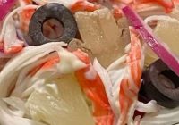 Jaungada ēdienkarte: sulīgu un krāsainu salātu “Kleopatra” recepte