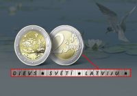 Apgrozībā atrodas ļoti reta 2 Eiro monēta ar Latvijas uzrakstiem, kuru vērtība pārsniedz 2200 Eiro