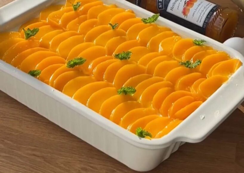 Persiku tiramisu – oriģināla recepte itāļu klasiskajam desertam