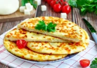 Gardais siera hačapuri pannā – ātra recepte