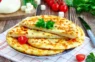 Gardais siera hačapuri pannā – ātra recepte