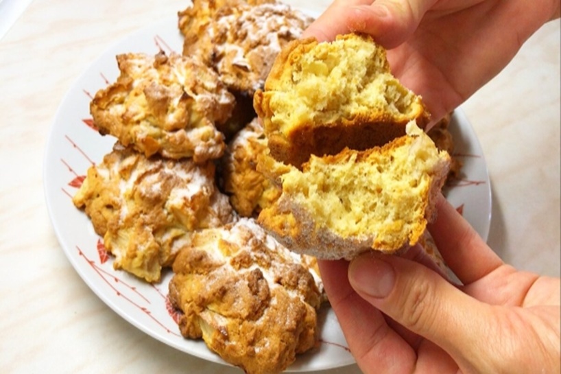 Maigi ābolu cepumi tikai 5 minūtēs — vienkārši, aromātiski un bez liekas piepūles