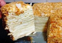 Slinkais “Napoleons” ar vārīto krēmu, kas garšo visiem un pagatavojams bez liekas piepūles